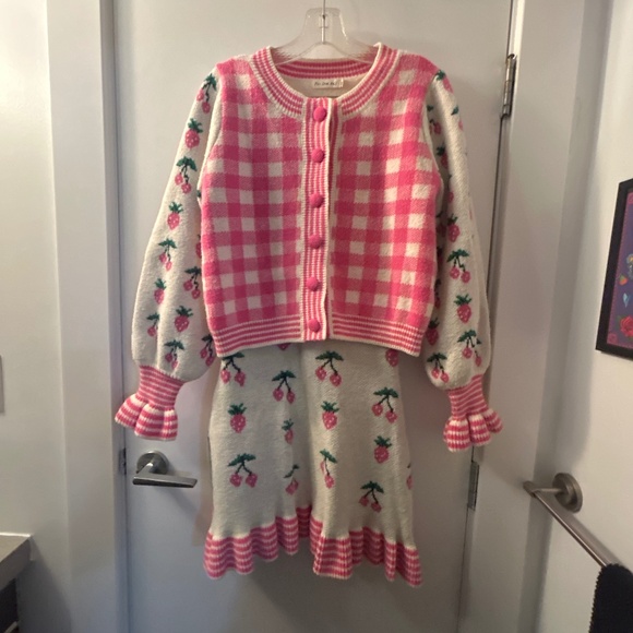 2 piece dress and sweater set - Picture 1 of 10